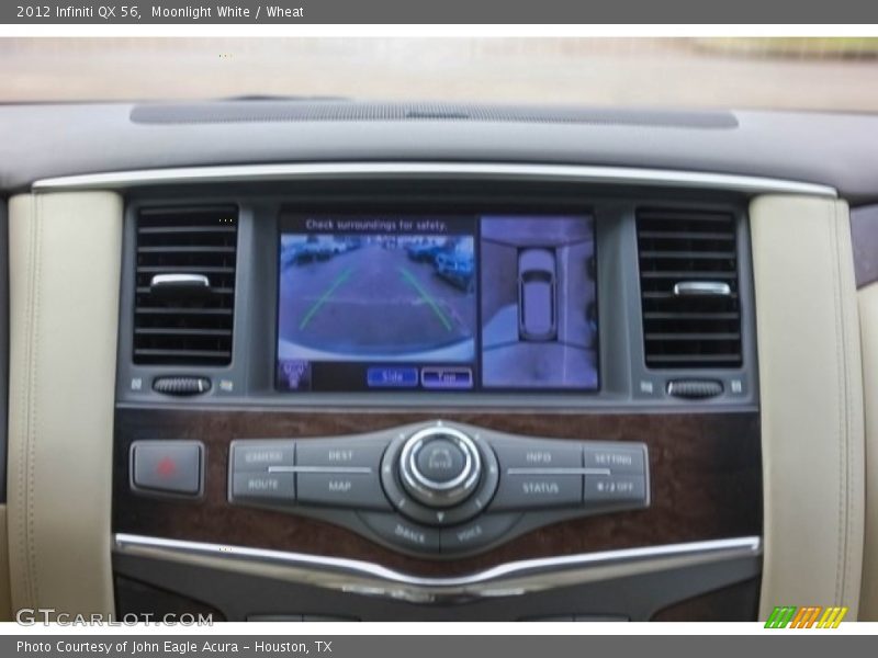 Moonlight White / Wheat 2012 Infiniti QX 56