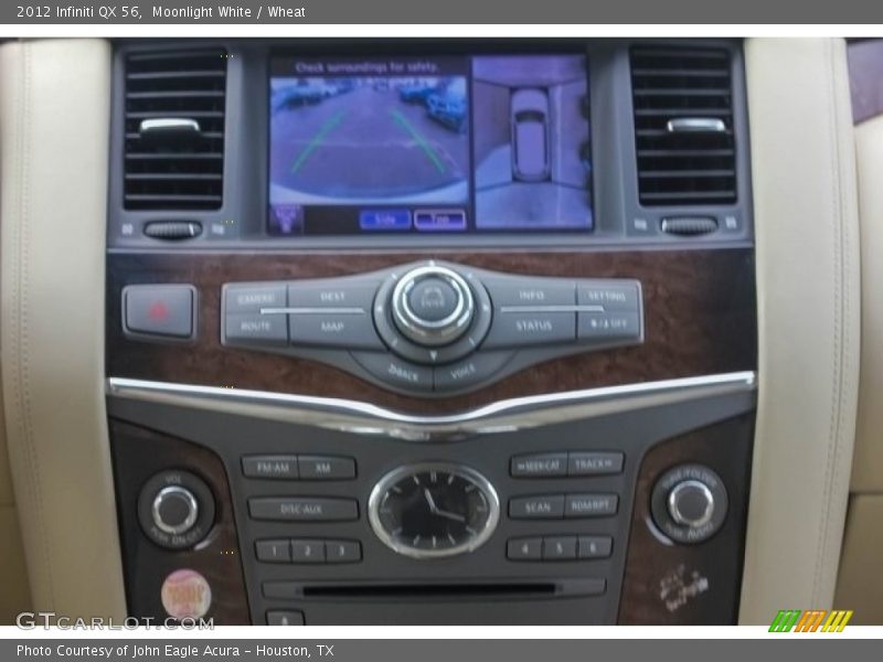 Moonlight White / Wheat 2012 Infiniti QX 56