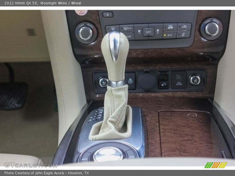 Moonlight White / Wheat 2012 Infiniti QX 56