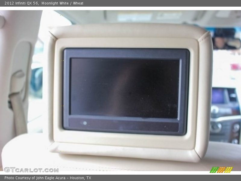 Moonlight White / Wheat 2012 Infiniti QX 56