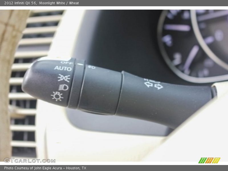 Moonlight White / Wheat 2012 Infiniti QX 56