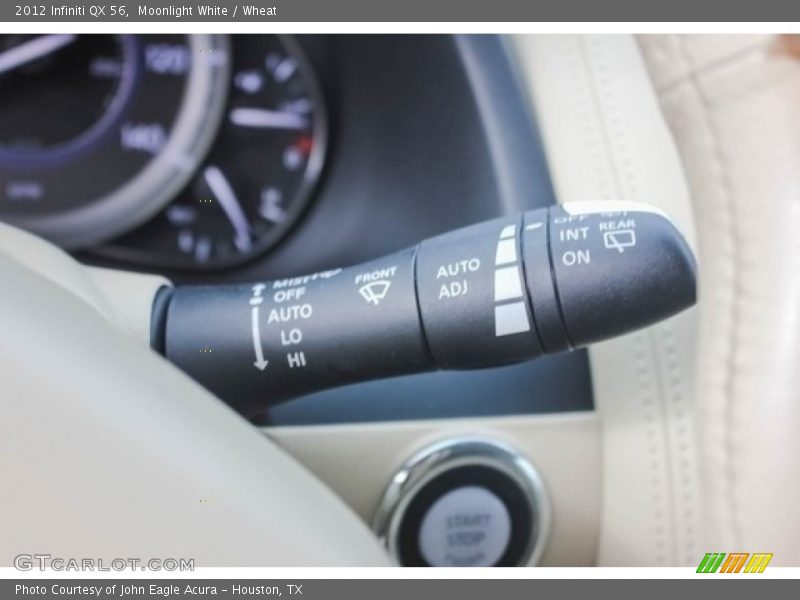 Moonlight White / Wheat 2012 Infiniti QX 56