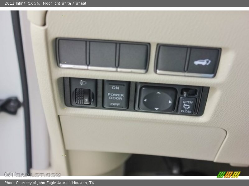 Moonlight White / Wheat 2012 Infiniti QX 56