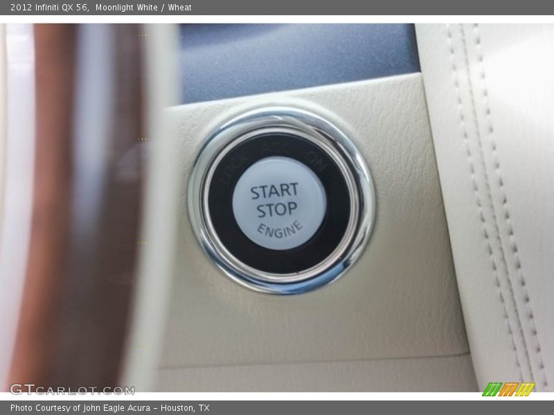 Moonlight White / Wheat 2012 Infiniti QX 56