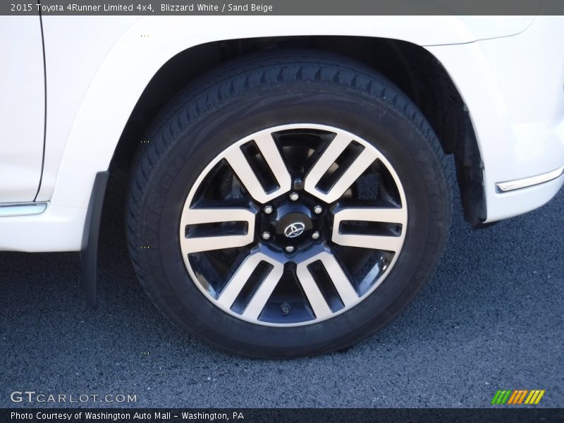Blizzard White / Sand Beige 2015 Toyota 4Runner Limited 4x4