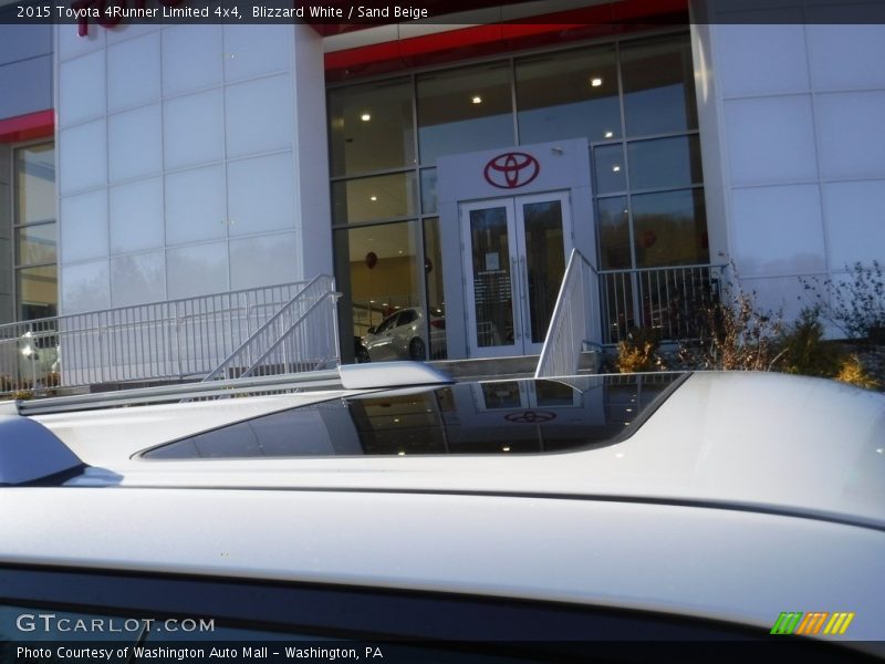 Blizzard White / Sand Beige 2015 Toyota 4Runner Limited 4x4