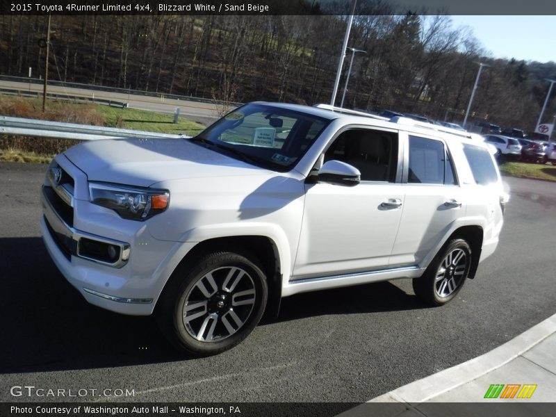 Blizzard White / Sand Beige 2015 Toyota 4Runner Limited 4x4