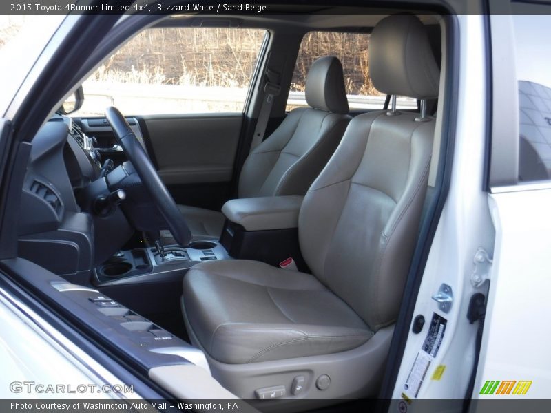 Blizzard White / Sand Beige 2015 Toyota 4Runner Limited 4x4