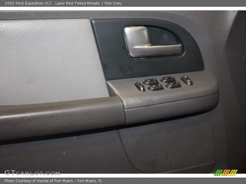 Laser Red Tinted Metallic / Flint Grey 2003 Ford Expedition XLT