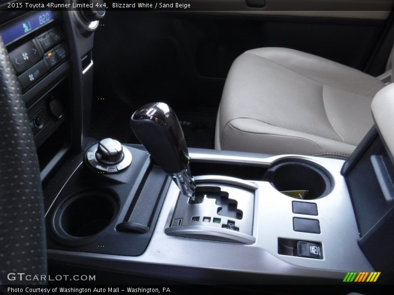 Blizzard White / Sand Beige 2015 Toyota 4Runner Limited 4x4