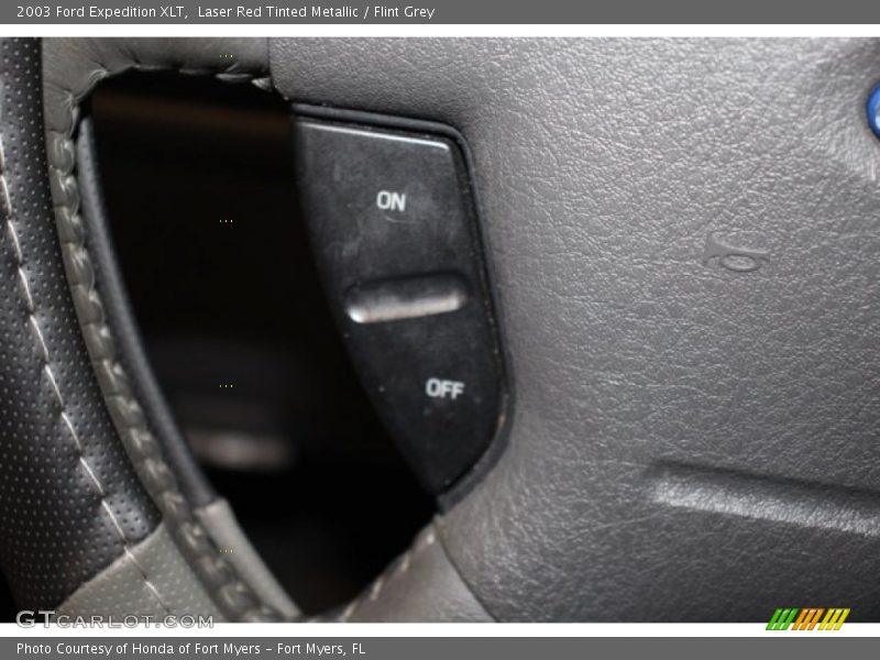 Laser Red Tinted Metallic / Flint Grey 2003 Ford Expedition XLT