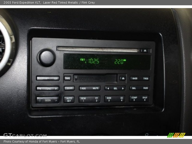 Laser Red Tinted Metallic / Flint Grey 2003 Ford Expedition XLT