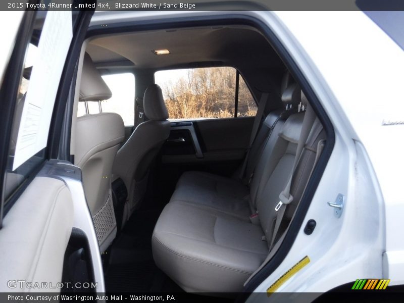 Blizzard White / Sand Beige 2015 Toyota 4Runner Limited 4x4