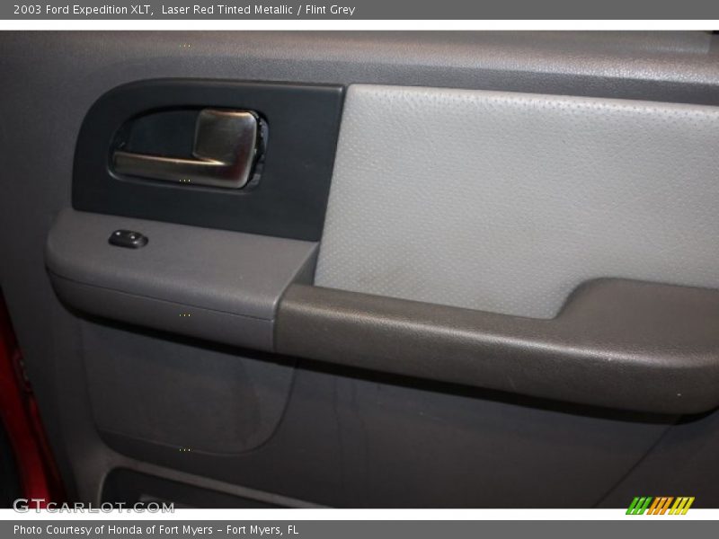 Laser Red Tinted Metallic / Flint Grey 2003 Ford Expedition XLT