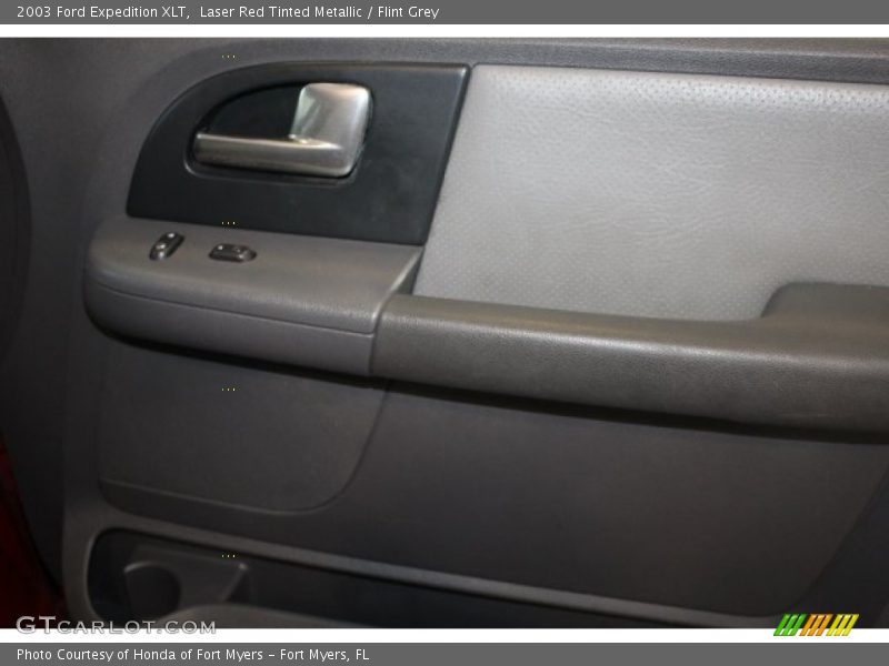 Laser Red Tinted Metallic / Flint Grey 2003 Ford Expedition XLT
