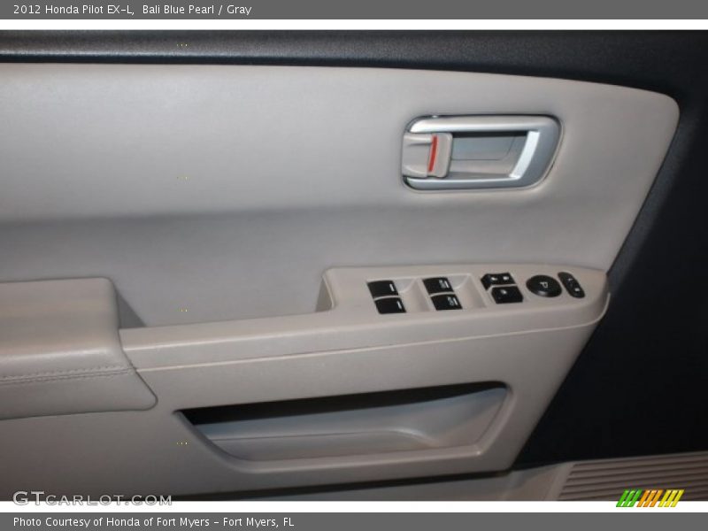 Bali Blue Pearl / Gray 2012 Honda Pilot EX-L