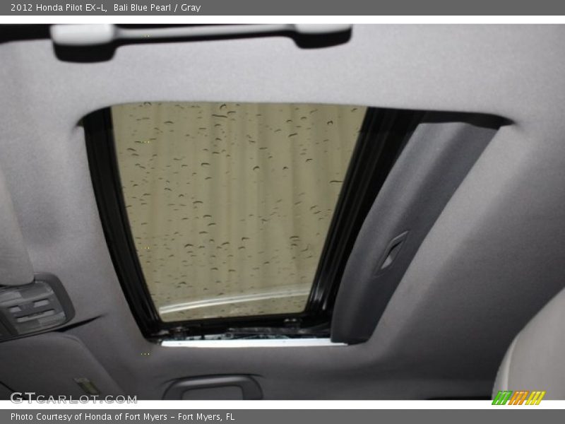 Bali Blue Pearl / Gray 2012 Honda Pilot EX-L