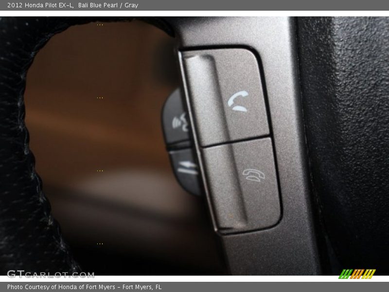 Bali Blue Pearl / Gray 2012 Honda Pilot EX-L