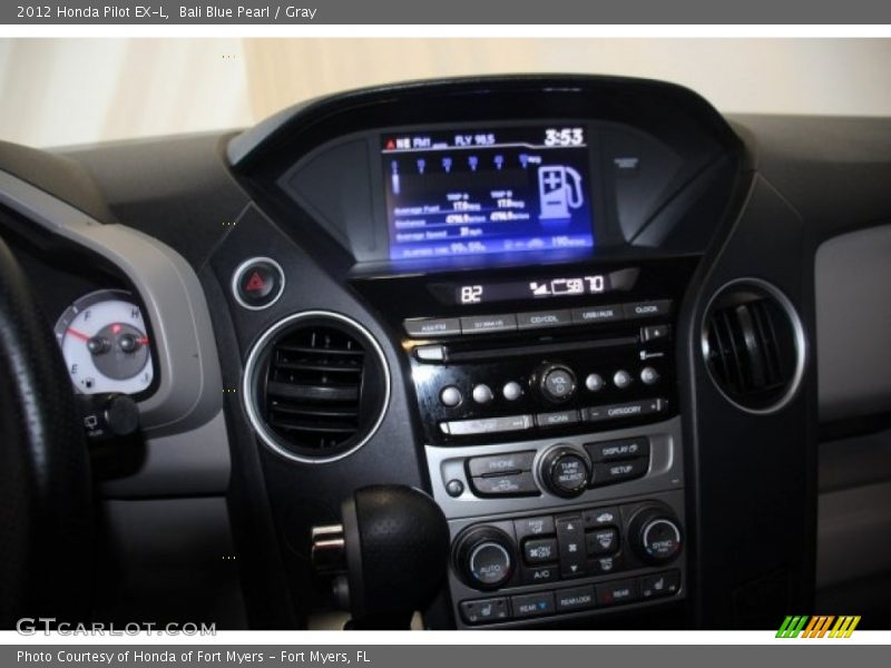 Bali Blue Pearl / Gray 2012 Honda Pilot EX-L