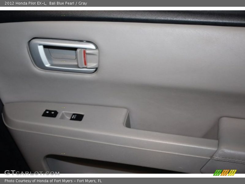 Bali Blue Pearl / Gray 2012 Honda Pilot EX-L