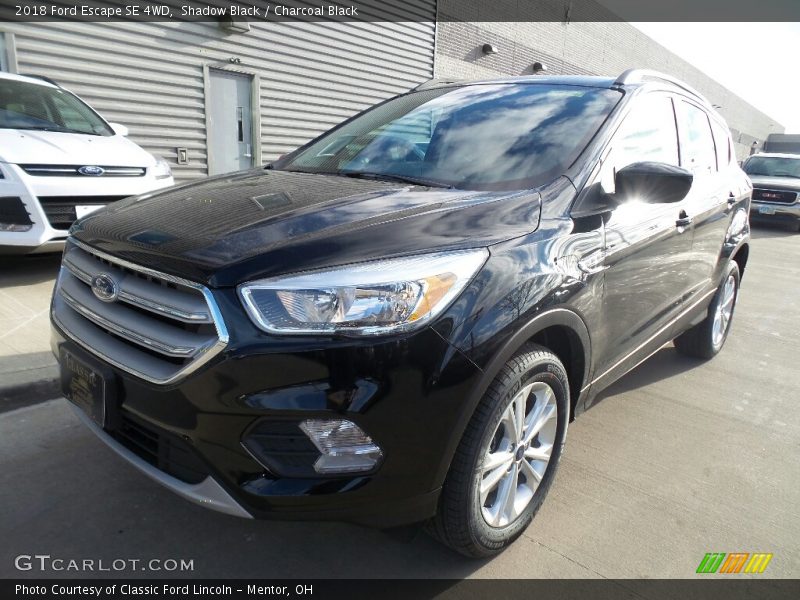 Shadow Black / Charcoal Black 2018 Ford Escape SE 4WD