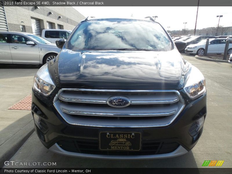 Shadow Black / Charcoal Black 2018 Ford Escape SE 4WD