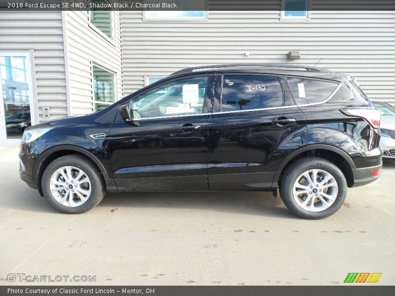 Shadow Black / Charcoal Black 2018 Ford Escape SE 4WD