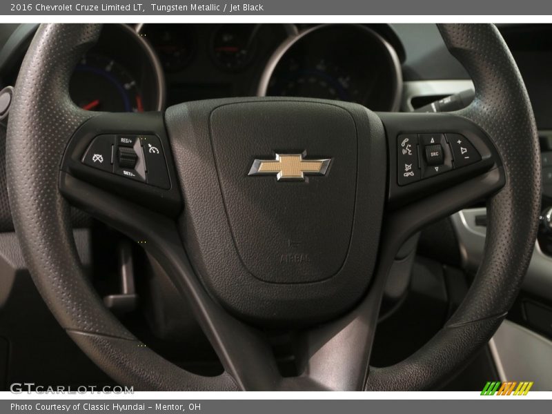 Tungsten Metallic / Jet Black 2016 Chevrolet Cruze Limited LT