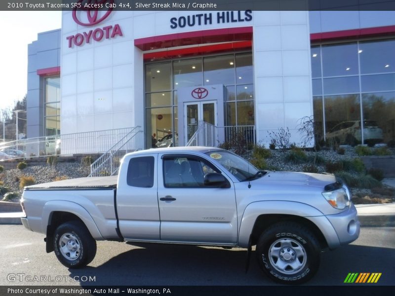 Silver Streak Mica / Graphite 2010 Toyota Tacoma SR5 Access Cab 4x4