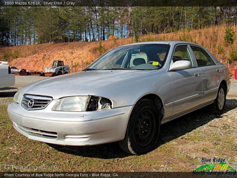 Silver Frost / Gray 2000 Mazda 626 LX