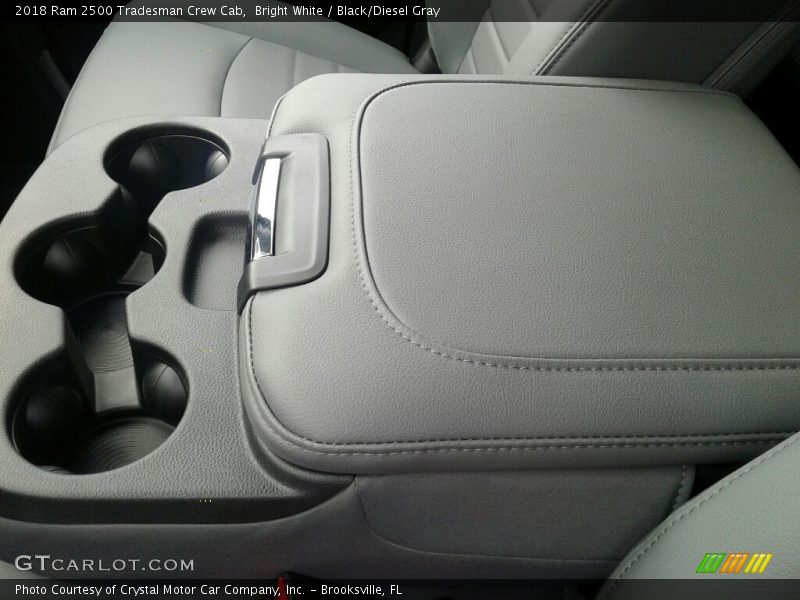 Bright White / Black/Diesel Gray 2018 Ram 2500 Tradesman Crew Cab