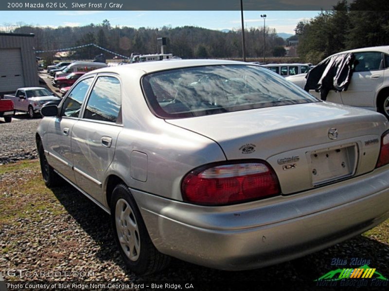 Silver Frost / Gray 2000 Mazda 626 LX