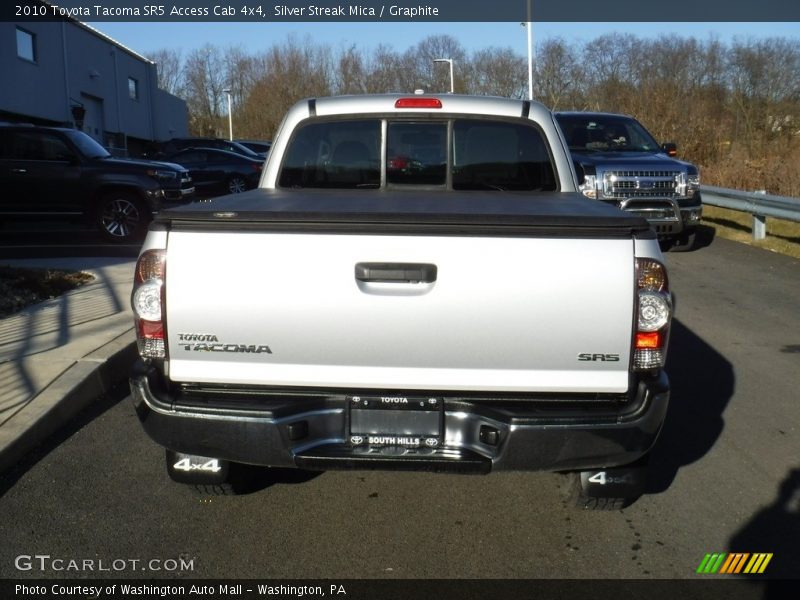 Silver Streak Mica / Graphite 2010 Toyota Tacoma SR5 Access Cab 4x4