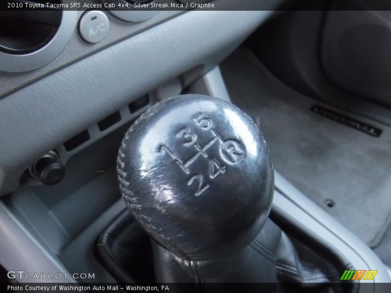 Silver Streak Mica / Graphite 2010 Toyota Tacoma SR5 Access Cab 4x4