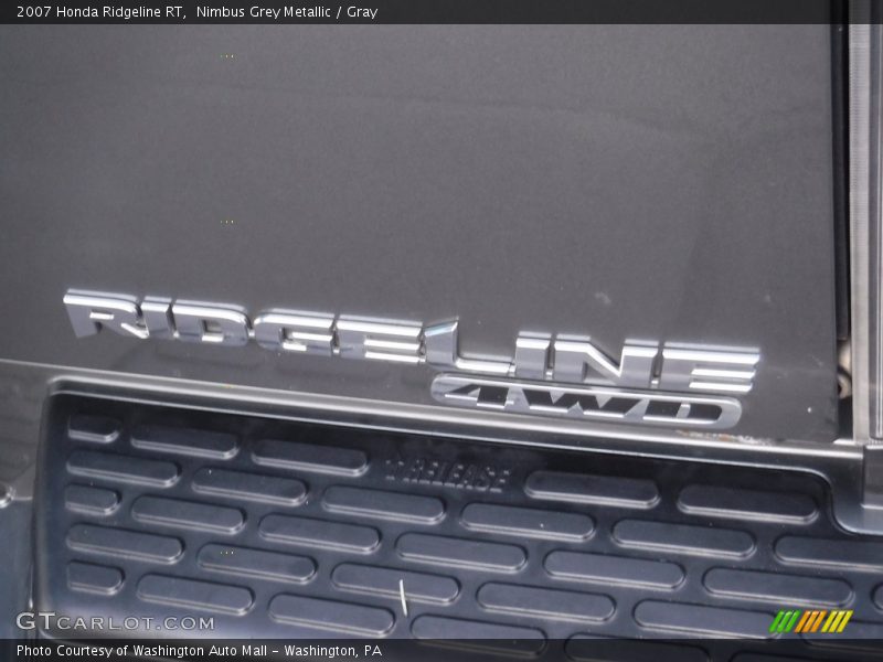 Nimbus Grey Metallic / Gray 2007 Honda Ridgeline RT