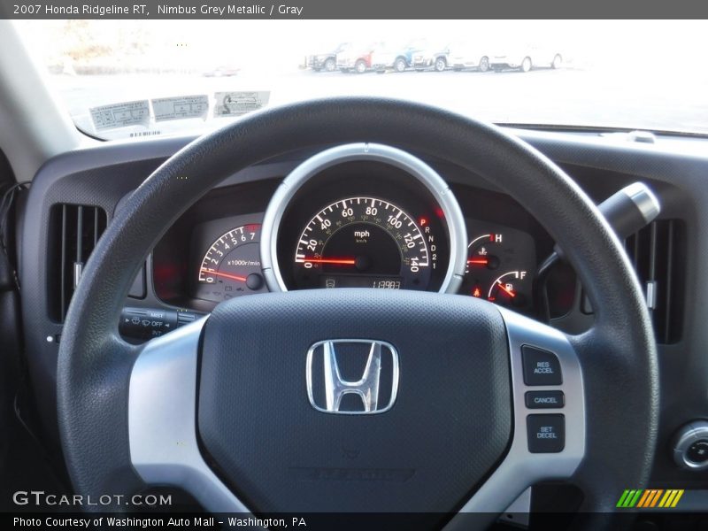 Nimbus Grey Metallic / Gray 2007 Honda Ridgeline RT