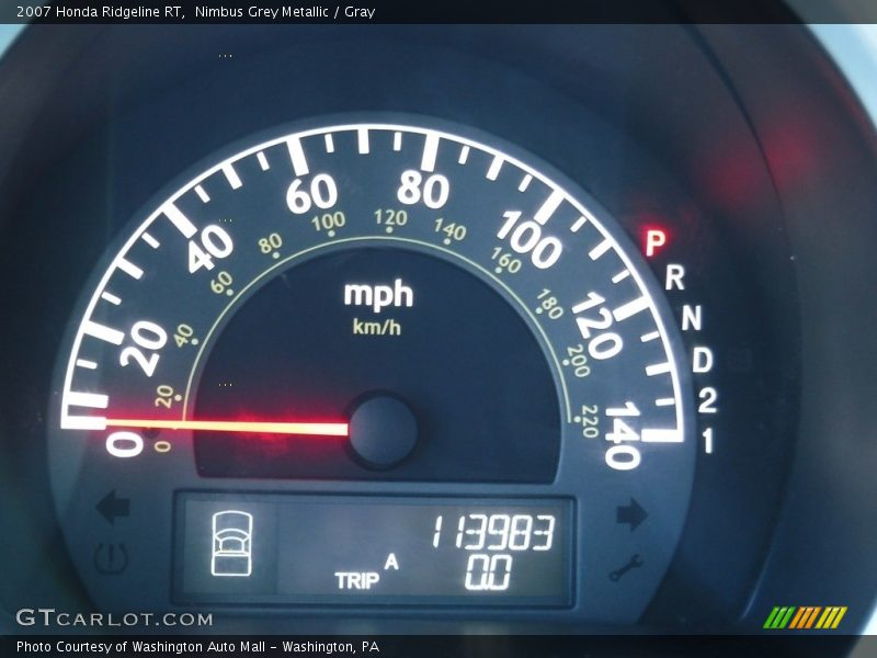 Nimbus Grey Metallic / Gray 2007 Honda Ridgeline RT