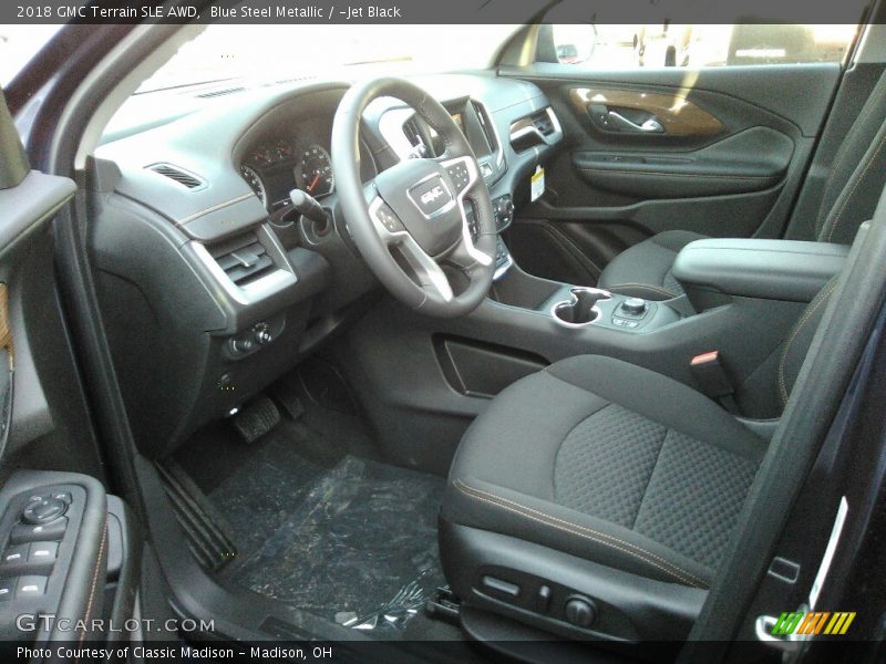 Blue Steel Metallic / ­Jet Black 2018 GMC Terrain SLE AWD