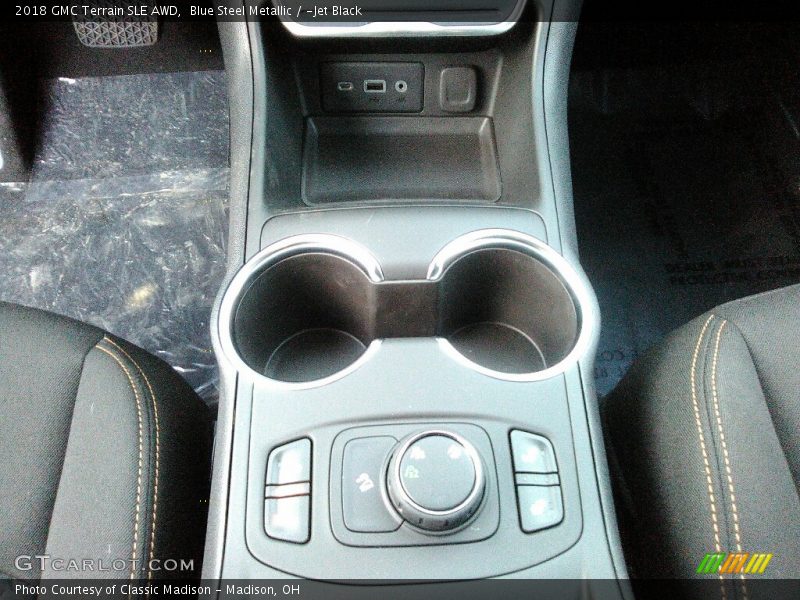 Blue Steel Metallic / ­Jet Black 2018 GMC Terrain SLE AWD