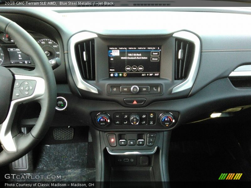 Blue Steel Metallic / ­Jet Black 2018 GMC Terrain SLE AWD