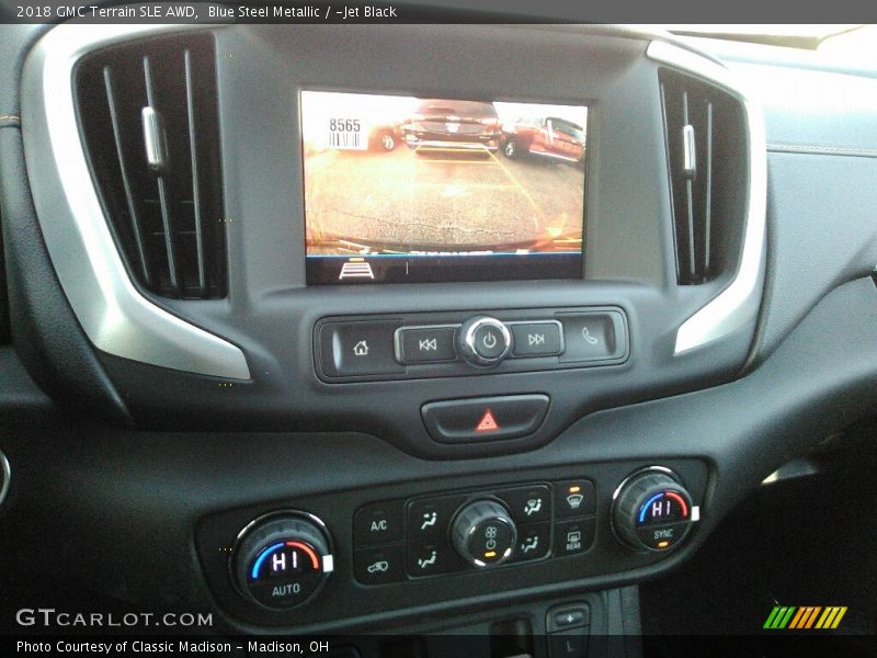 Blue Steel Metallic / ­Jet Black 2018 GMC Terrain SLE AWD