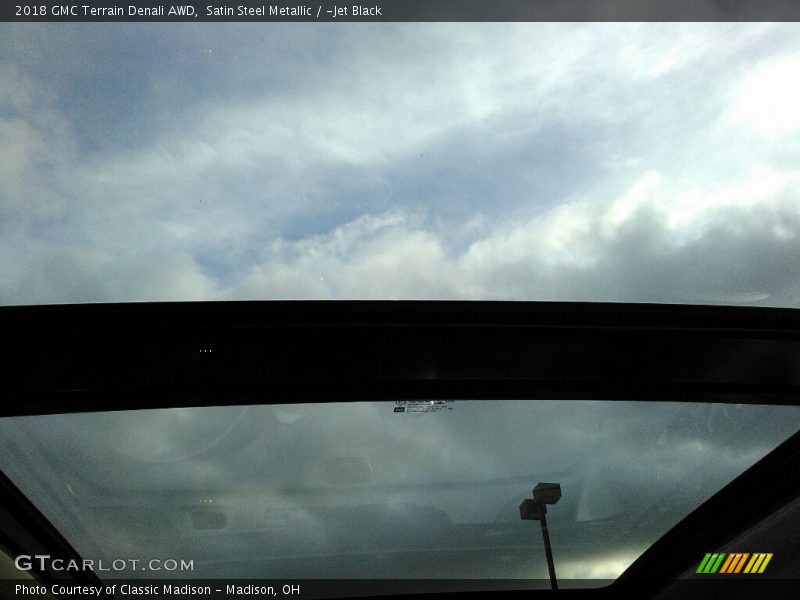 Satin Steel Metallic / ­Jet Black 2018 GMC Terrain Denali AWD