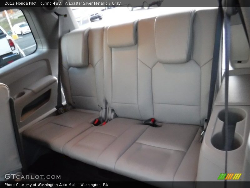 Alabaster Silver Metallic / Gray 2012 Honda Pilot Touring 4WD