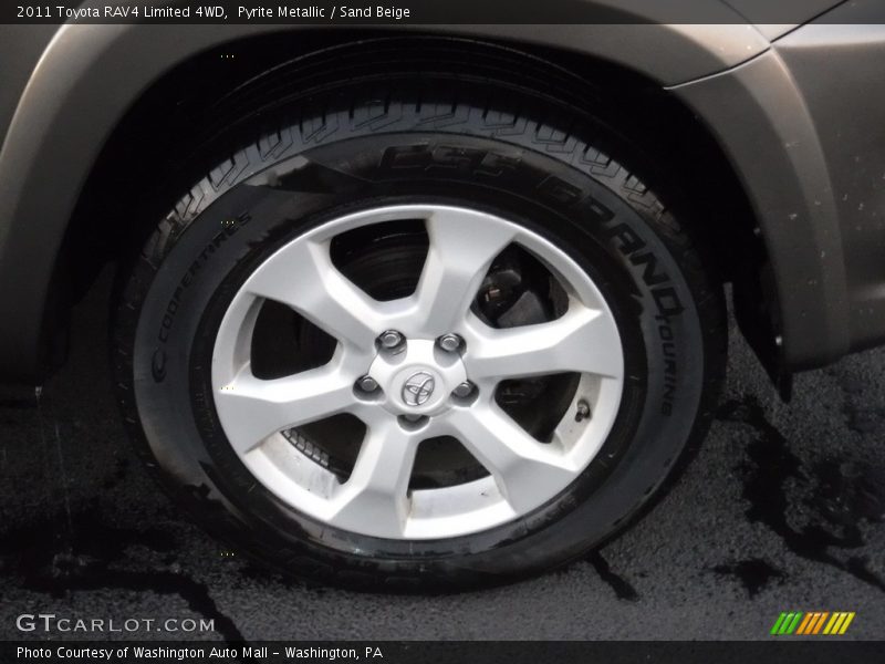 Pyrite Metallic / Sand Beige 2011 Toyota RAV4 Limited 4WD