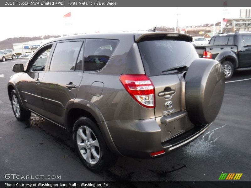 Pyrite Metallic / Sand Beige 2011 Toyota RAV4 Limited 4WD