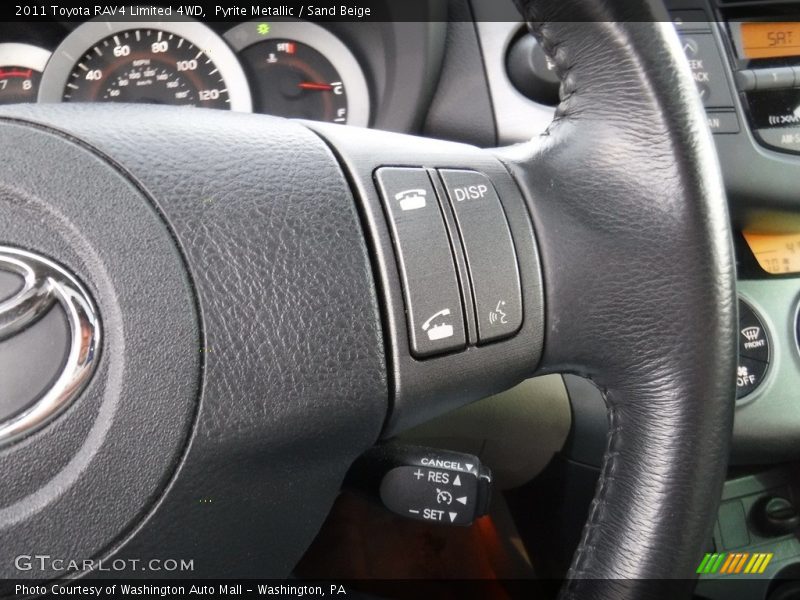 Pyrite Metallic / Sand Beige 2011 Toyota RAV4 Limited 4WD