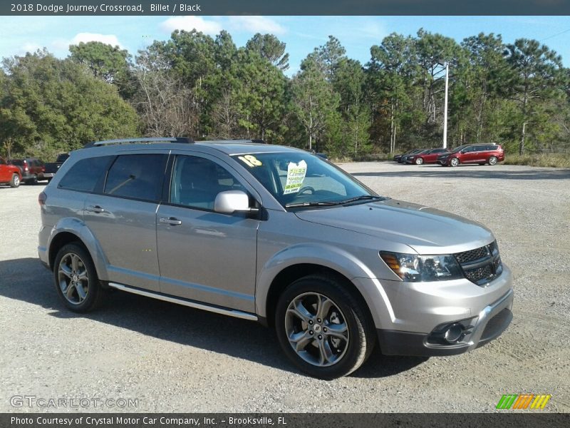 Billet / Black 2018 Dodge Journey Crossroad
