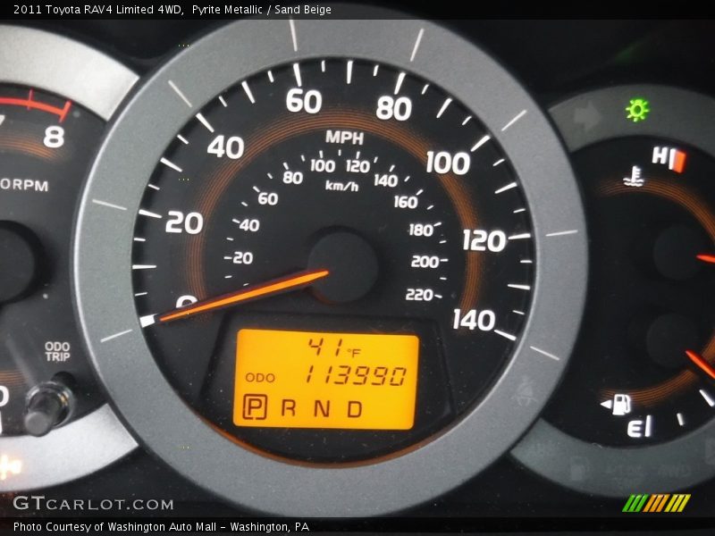 Pyrite Metallic / Sand Beige 2011 Toyota RAV4 Limited 4WD