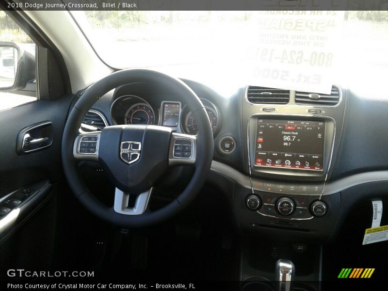 Billet / Black 2018 Dodge Journey Crossroad