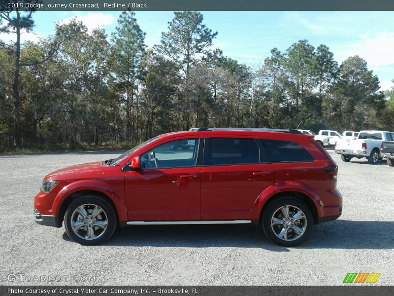 Redline / Black 2018 Dodge Journey Crossroad